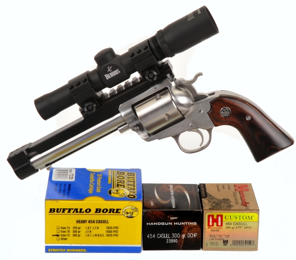 Scoping Ruger’s 454 Casull / 480 Ruger Bisley Super Blackhawk Part 2 ...